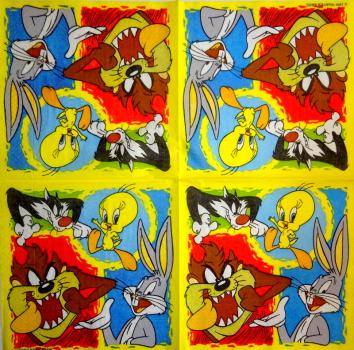 089 Mickey Mouse - 3-ply - Warner Bros.1999